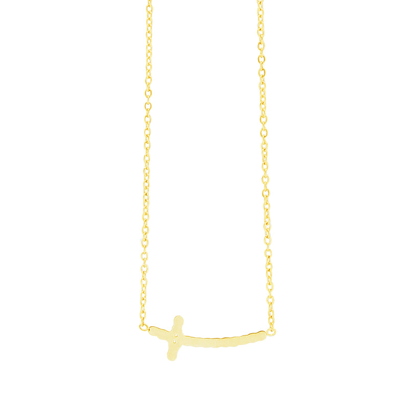 la·Label Jewelry Necklace cross