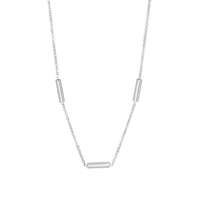 la·Label Jewelry Necklace 5 bars