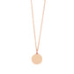 la·Label Jewelry Necklace small disc