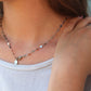 la·Label Jewelry Necklace mini plates chain LN-030-MPL-70