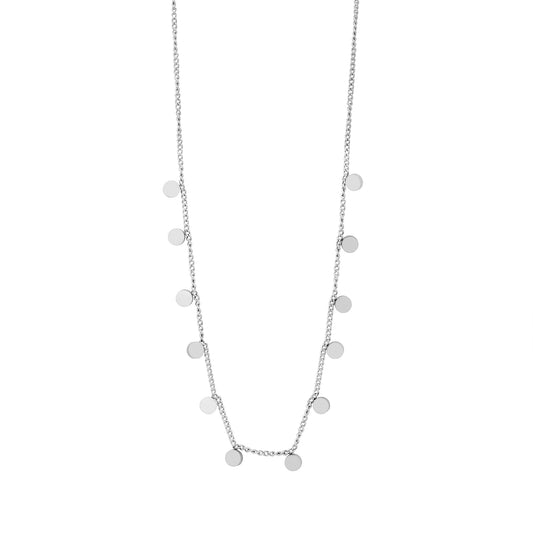 la·Label Jewelry Necklace Round Mini Plates