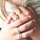 Ring Double Cubic Zirconia LR-002