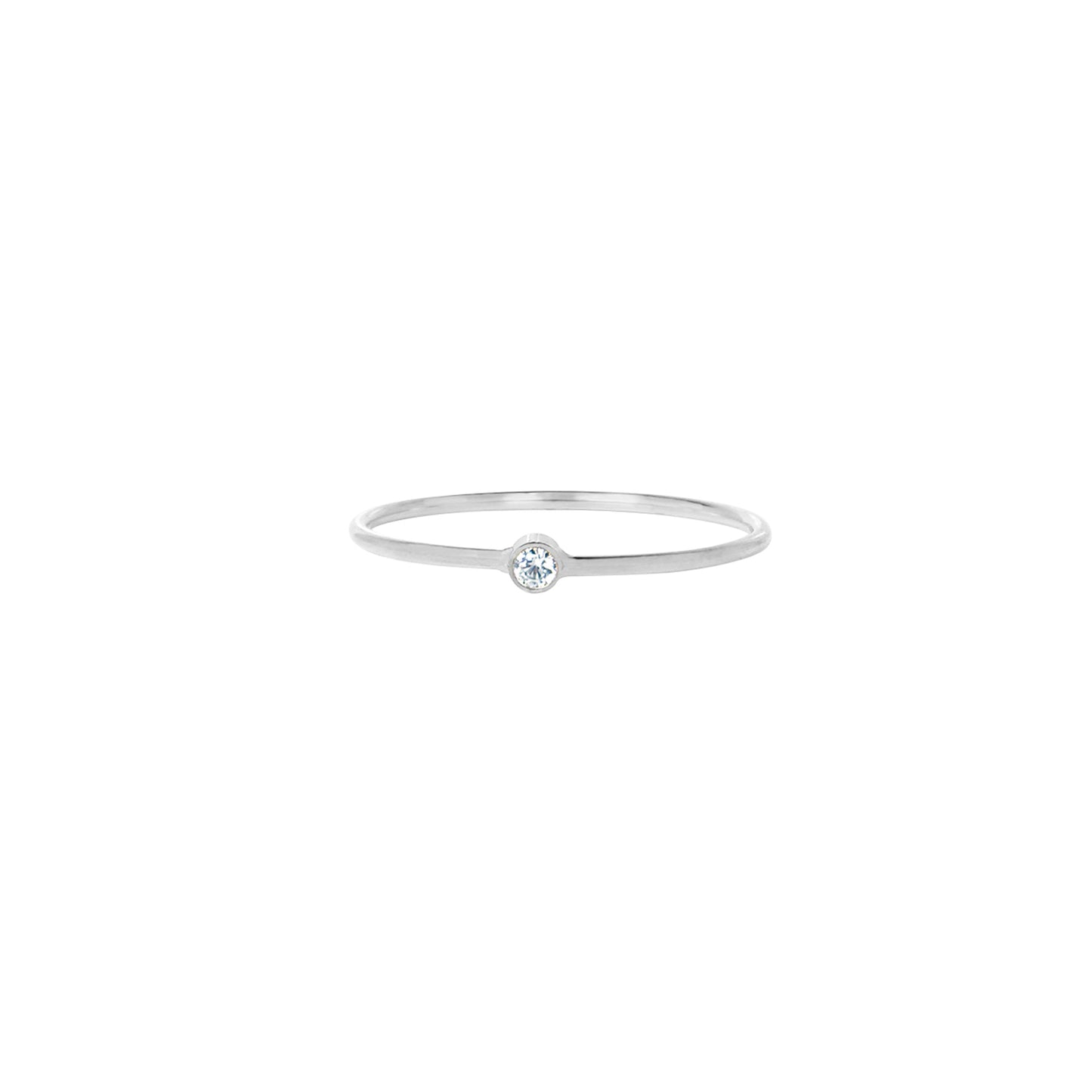 la·Label Jewelry Ring Birthstone April