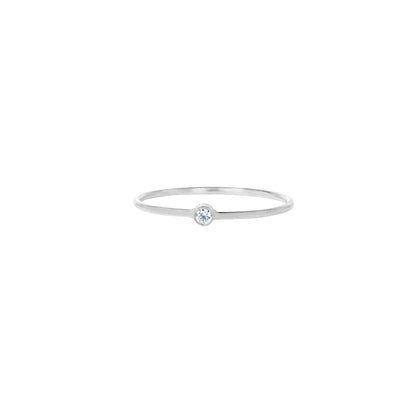 la·Label Jewelry Ring Birthstone April