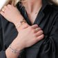 la·Label Jewelry Bracelet Ball Beads Cubic Zirconia LB-025-BCZ